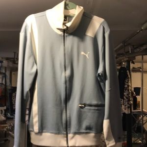 Track Jacket, excellent condition, gray.